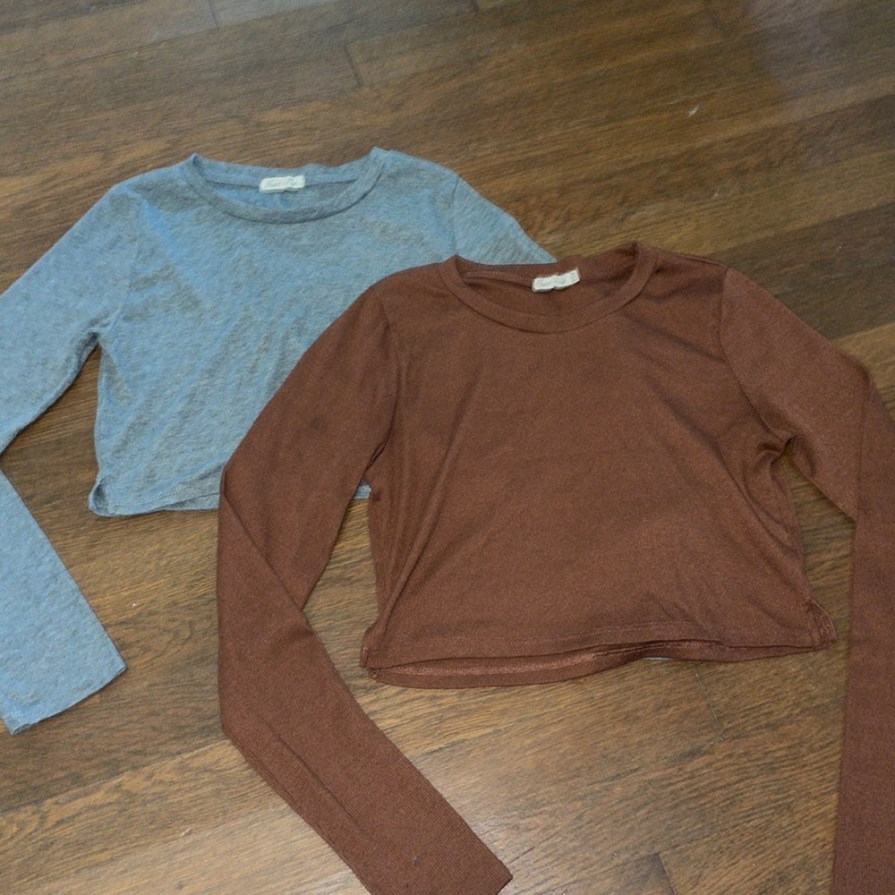 Heart and Hips, Cropped long sleeves. Sold as a pair or individually.